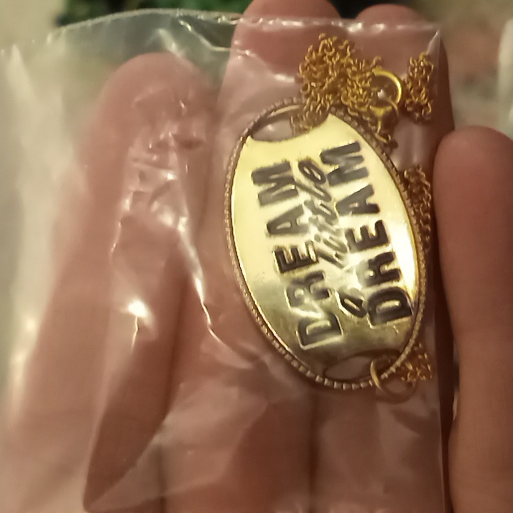 Saying Necklace Dream A Little Dream